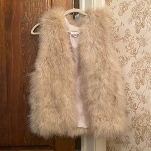 Club Monaco Faux Fur Vest